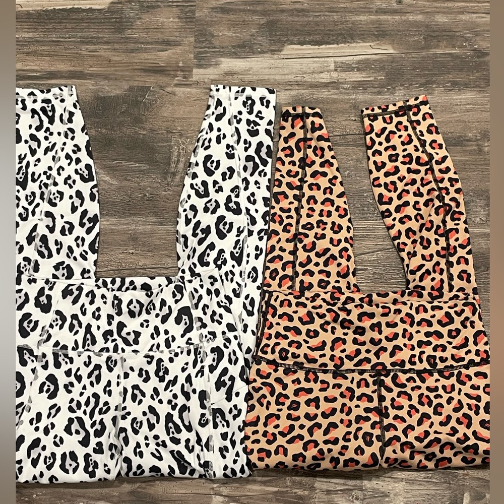 Fabletics leopard print leggings